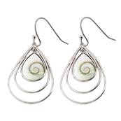 Boucles Doreilles il De Sainte Lucie Goutte Triple
