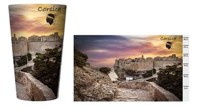 Verre doseur Corsica Bonifacio – Nuit