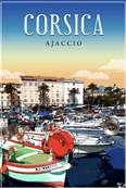 Affiche A3 Corsica  Ajaccio