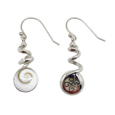 Boucles D’oreilles Œil De Sainte Lucie Torsadées