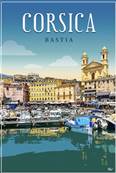 Affiche A3 Corsica  Bastia