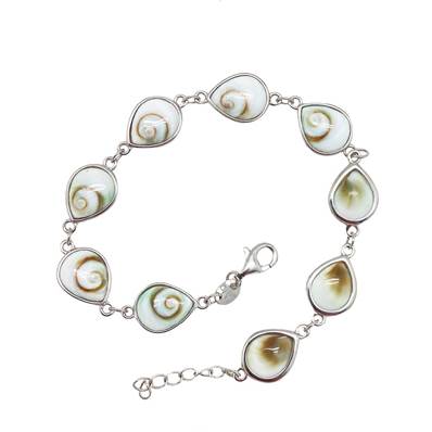 Bracelet Argent Gouttes Œil De Sainte Lucie