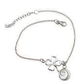 Bracelet Argent Trfle Et il De Sainte Lucie