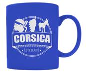 Tasse Corsica porcelaine 325 ml  bleu