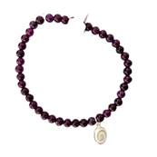 Bracelet lastique Amthyste Et il De Sainte Lucie