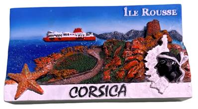 Magnet résine relief – Bastia