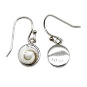 Boucles DOreilles Ronde Argent il De Sainte Lucie