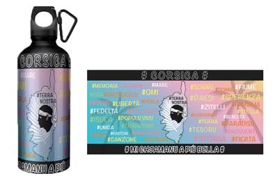 Gourde mousqueton 550 ml