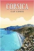 Affiche A3 Corsica  Cap Corse