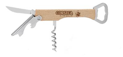 Couteau limonadier 4 fonctions en bois – Corsica Île de Beauté