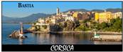 Magnet mtal Bastia Citadelle et mer