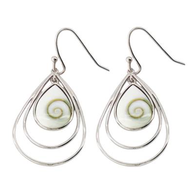 Boucles D’oreilles Œil De Sainte Lucie Goutte Triple