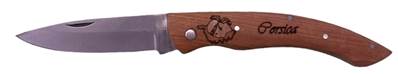 Couteau bois platane Corsica – Tête de Maure
