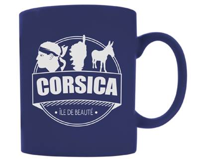 Tasse Corsica porcelaine 325 ml – bleu marine