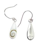 Boucles DOreilles Goutte Argent il De Sainte Lucie
