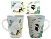 Mug cuillre Toucan Exotique  Corsica le de Beaut