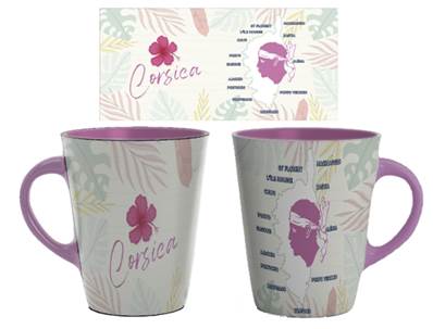 Mug cuillère Pétale de Rose – Corsica Île de Beauté
