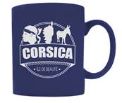 Tasse Corsica porcelaine 325 ml  bleu marine