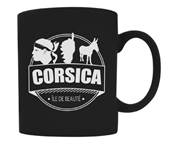 Tasse Corsica porcelaine 325 ml  noire