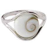 Bague Argent Rhodie Ajoure il De Sainte Lucie