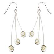Boucles DOreilles Pendantes Argent il De Sainte Lucie