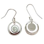 Boucles DOreilles Cercle il De Sainte Lucie Argent 925