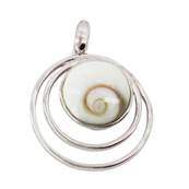 Pendentif Spirale Ouverte il De Sainte Lucie Argent 925