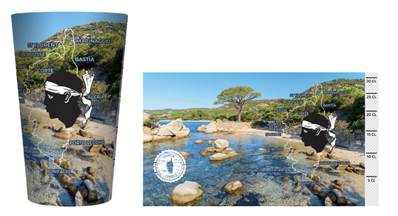 Verre doseur Corsica Palombaggia