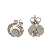 Clous DOreilles Oeil De Sainte Lucie Argent 925 Rhodi