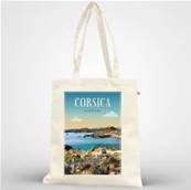 Tote bag Corsica  Lavezzi