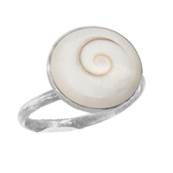 Bague Argent Rhodie il De Sainte Lucie Classique