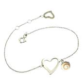 Bracelet Argent Cur Ajour Et il De Sainte Lucie