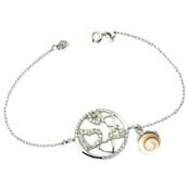 Bracelet Argent Multi-Curs Et il De Sainte Lucie