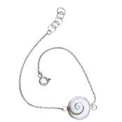 Bracelet Argent Chane Fine Et il De Sainte Lucie Rond