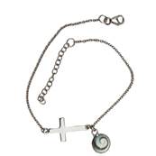 Bracelet Argent Croix Et il De Sainte Lucie