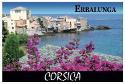 Magnet métal Erbalunga Corsica