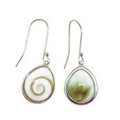 Boucles DOreilles Goutte Ovale il De Sainte Lucie Argent 925