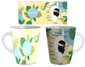 Mug cuillre Feuilles  Corsica le de Beaut