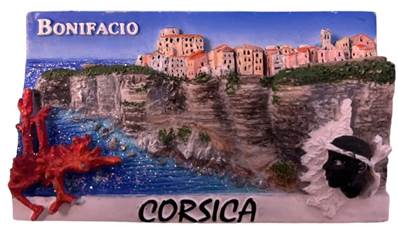 Magnet résine relief – Bonifacio