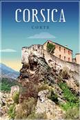 Affiche A3 Corsica  Corte