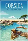 Carte postale Corsica  Palombaggia 1217 cm