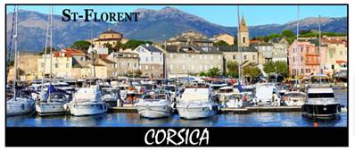 Magnet métal St-Florent Corsica