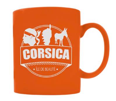 Tasse Corsica porcelaine 325 ml – orange